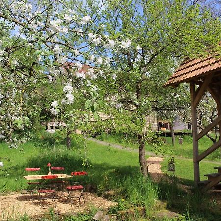 Ferienwohnung Koppelblick Pfarrweisach Esterno foto
