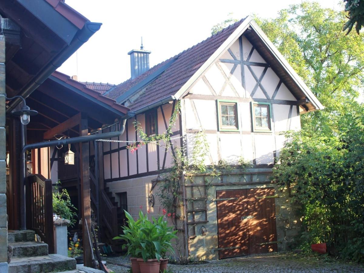 Ferienwohnung Koppelblick Pfarrweisach Esterno foto