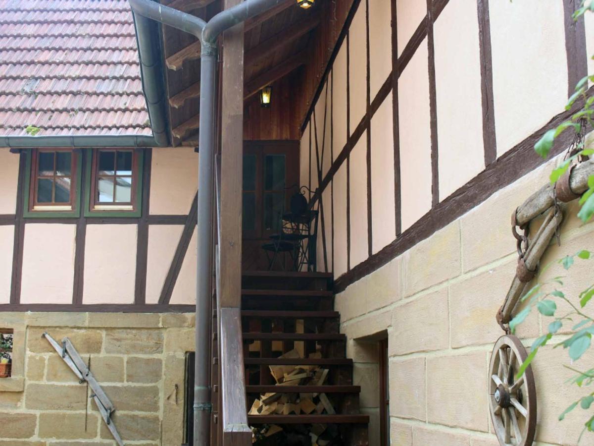 Ferienwohnung Koppelblick Pfarrweisach Esterno foto