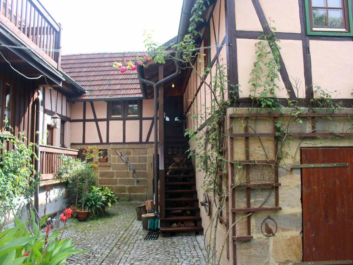Ferienwohnung Koppelblick Pfarrweisach Esterno foto