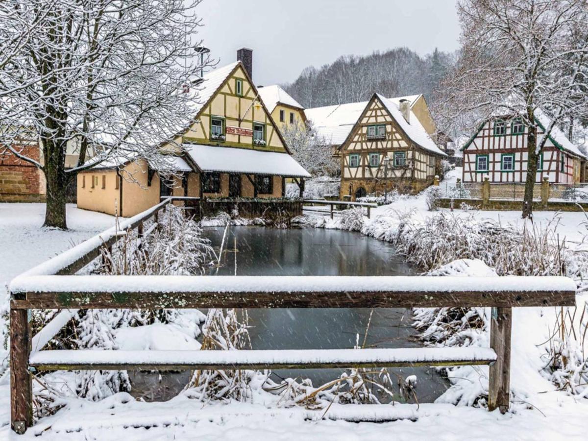 Ferienwohnung Koppelblick Pfarrweisach Esterno foto
