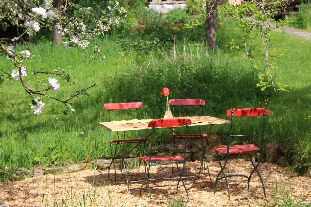 Ferienwohnung Koppelblick Pfarrweisach Esterno foto